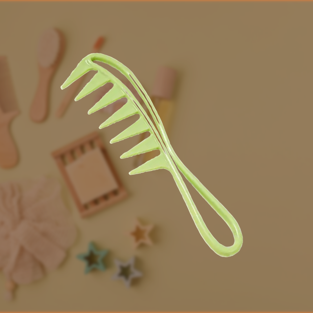 Peigne à dents larges ultra-démêlant cheveux enfants
